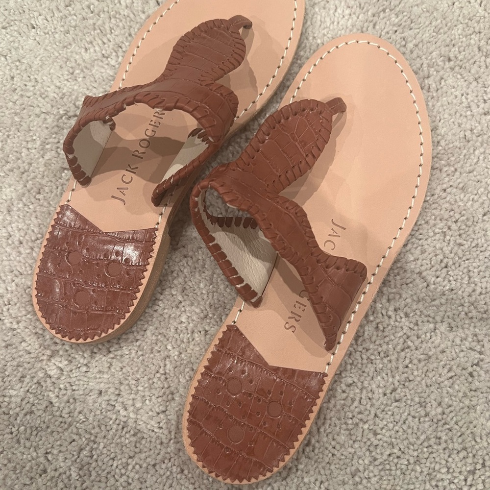 New Jack Rogers leather sandals